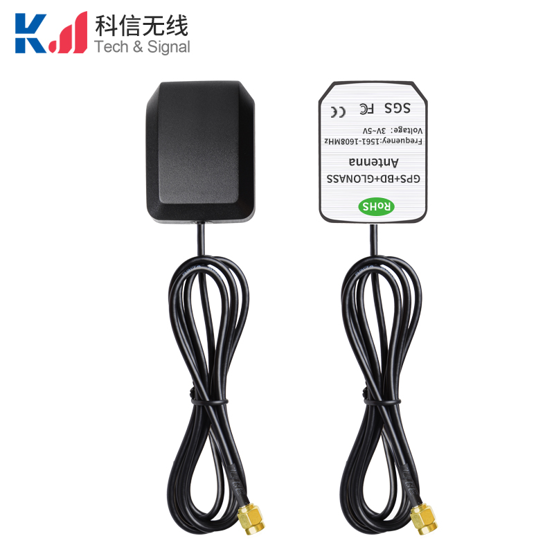 鼠標(biāo)款BD+GPS+GLONASS三模共用定位天線28dbi高增益二級放大帶濾波